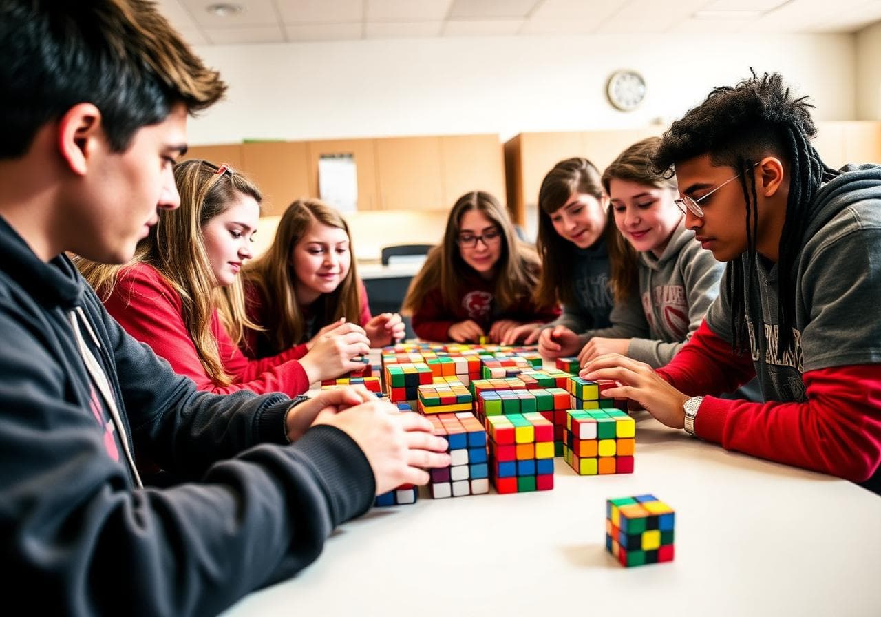 LOHS students at Cube Club
