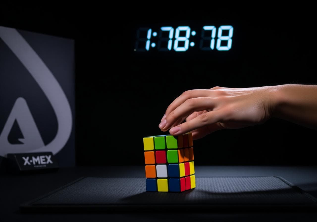 Speedcubing competition timer